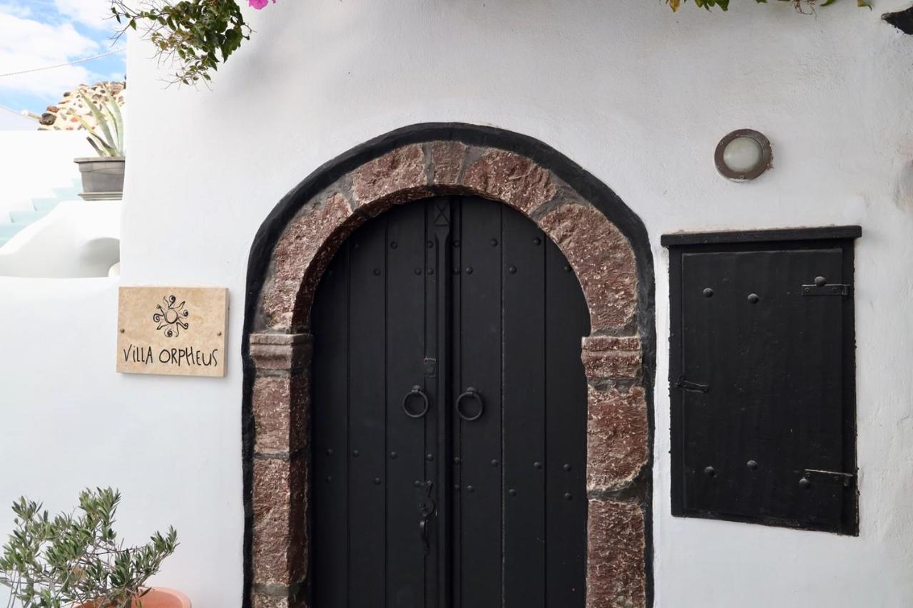 Villa Orpheus Santorini Megalochori  Buitenkant foto