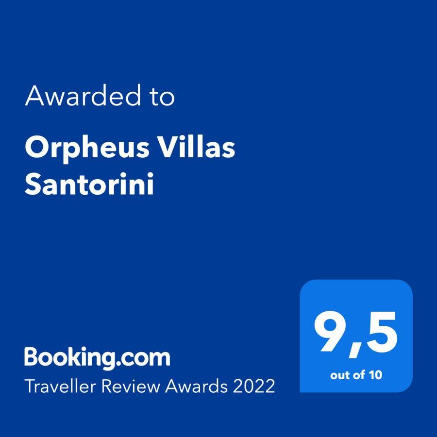 Villa Orpheus Santorini Megalochori  Buitenkant foto